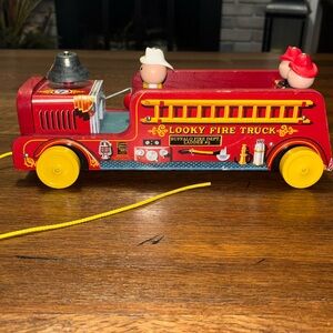 Fisher Price Looky Fire Truck Buffalo Fire Dept